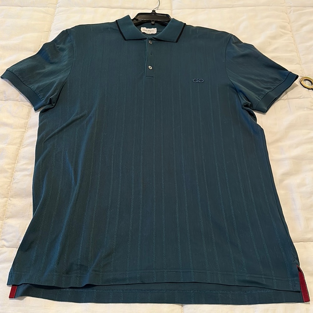Salvatore Ferragamo - Green sort of teal color.  Unique.